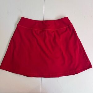 Stelle Vibrant Red Athletic Mini Skirt Tennis Pickleball XS